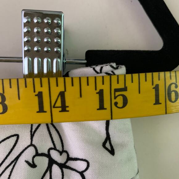 SOFT SURROUNDINGS Skirt Amaranth PM Abstract Modern Artsy Elastic Back Waist - Picture 13 of 14